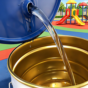 Adhesivo de Poliuretano Profesional de Alta Resistencia y Antidecoloración para Mezclar Gránulos de EPDM, para Superficies de Pistas Deportivas y Parques Infantiles - Product Image 1
