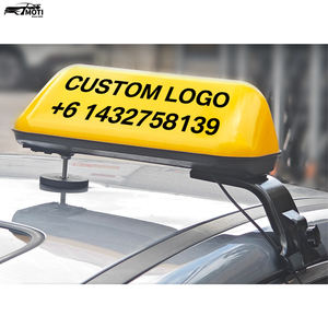 Insegna Magnetica per Tetto Auto Installazione Rapida in Plastica PP per Servizio di Consegna Pizza Taxi Istruttore di Guida Uso Commerciale - Product Image 6