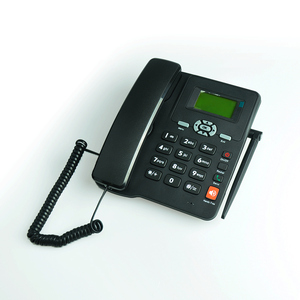 Téléphone <span class=keywords><strong>fixe</strong></span> sans fil GSM certifié CE avec double emplacement pour carte SIM, pour la <span class=keywords><strong>maison</strong></span> et le bureau - Product Image 3