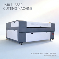 Machines de découpe et de gravure laser CO2 Ruida 1612 avec grande zone de travail 1610, 80W, 100W, 150W, 300W
