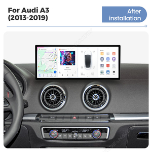 Système d'infodivertissement automobile Android DUDU7, équipé d'un GPS double bande intégré, puce de positionnement 6 modes pour <span class=keywords><strong>Audi</strong></span> A3 2013-2019 - Product Image 4