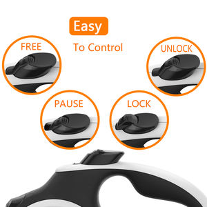 XCHO, venta al por mayor, 3m, 5m, 8m, correa retráctil automática para perros, remolcador 360, correa para perros de alta resistencia sin enredos, correa retráctil para perros - Product Image 3