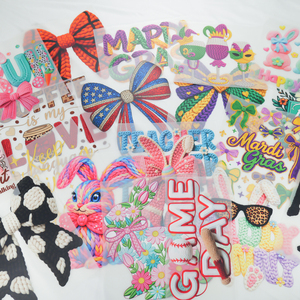 Factory Direct Zodiac Cartoon Dtf Transfers Scriptures Inspiration Textile Mama Crochet Dtf Transfers Ready To Press For Garment - Product Image 5