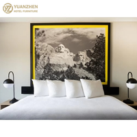 Wyndham Super 8 Meubles d'hôtel Meubles en bois au design moderne pour chambre d'hôtel