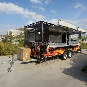 2025 Good <b>Design</b> For Sale Ghana Snack Trailer Food Truck Ice Cream Pizza Cart - Product Image 3