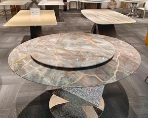 Losa de Piedra Roja <span class=keywords><strong>Louis</strong></span> de alta calidad para encimeras de cocina y escaleras de Hotel, piedras de superficie pulidas de diseño moderno - Product Image 6