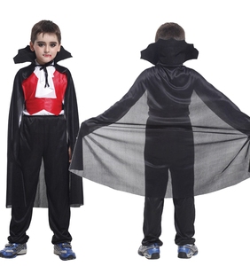 Costumes d'Halloween pour enfants, série Vampire, horreur, elfe, garçon, cosplay, fantôme, polyester, vente en gros, haute qualité - Product Image 4