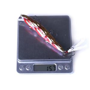 Iscas de Pesca Artificiais de ABS de 11,5cm e 15,7g, Iscas Minnow para Pesca no Gelo, para Pesca de Lucioperca em Oceanos, Rios, Lagos e Riachos - Product Image 5