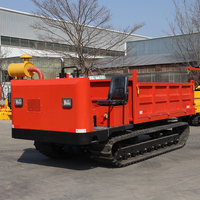 Petit Dumper sur chenilles 6ton Amphibie Dumper Carrier Camion sur chenilles à vendre