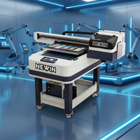 NOUVEAU : Imprimante UV à plat automatique haute vitesse pour têtes d'impression I3200/I1600, encre UV pour acrylique, céramique, carrelage, panneaux en mousse, matériaux flexibles