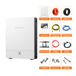 Sistema de Techo Solar Fotovoltaico Híbrido Completo Sunark de 10Kw, 16Kw, 20Kw para Viviendas Residenciales, Garantía de 25 Años, SE-HY 3-30Kw Sol - Product Image 1