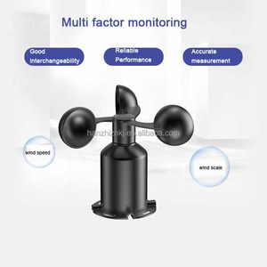 <span class=keywords><strong>Station</strong></span> <span class=keywords><strong>météo</strong></span> en alliage d'aluminium <span class=keywords><strong>Anémomètre</strong></span> du vent Capteur de vitesse du vent <span class=keywords><strong>avec</strong></span> sortie de tension analogique - Product Image 2