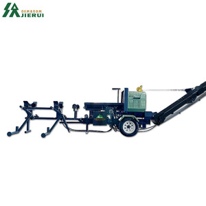 Vente directe d'usine, processeur <span class=keywords><strong>de</strong></span> bois hydraulique portable <span class=keywords><strong>de</strong></span> 15T, alimenté par moteur électrique/diesel et essence - Product Image 2