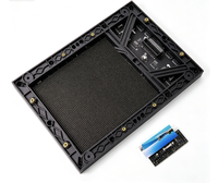 Module LED numérique P4 SMD 320*160mm à service frontal magnétique, haute fréquence de rafraîchissement 3840Hz, pleine couleur, pour intérieur/extérieur, avec fonction SDK et graphiques OEM