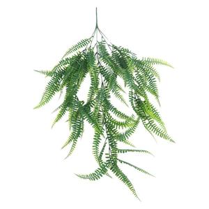 Ruyin Artificial Persian Fern <b>Wall</b> Hanging 80cm Green Bouquet <b>Decorative</b> Plant For Indoor Outdoor Use - Product Image 5