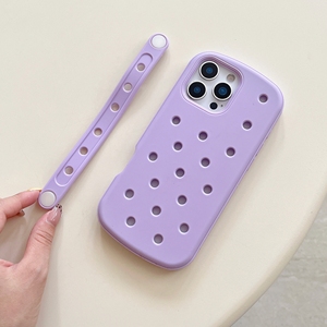 Coque de téléphone 3D style sabot en TPU, avec breloques DIY, motif animal ajouré, dissipant la chaleur, antichoc pour 16 15 14 <span class=keywords><strong>Pro</strong></span> Max - Product Image 5