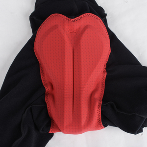 Pantalones térmicos de ciclismo con forro polar, pantalones cortos acolchados negros para hombre, pantalones largos de ciclismo - Product Image 5
