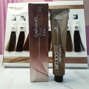 JiaYing Tintura de cabelo profissional sem amônia, creme de ervas para cabelo, cor permanente rosa para salão de beleza