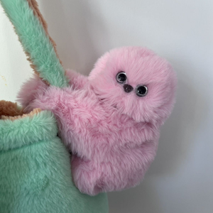 Peluche Gufo Morbido Premium, Giocattolo Imbottito in Cotone PP, Bambola Gufo Anti-Deformazione, Giocattolo da Coccolare per Natale - Product Image 2