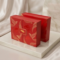 Vente chaude Double Portes Boîte Cosmétique Emballage En Carton Rigide Beauté Maquillage Ensemble Huile Essentielle Boîte De Papier Cadeau
