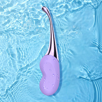 Hoogfrequente persoonlijke vibrerende massagepen voor vrouwen, USB oplaadbaar, IPX6 waterdicht, meerdere snelheden