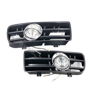 Conjunto de Faros Antiniebla con Rejilla para Volkswagen Golf Mk4 1998-2004, Mejora del Parachoques Delantero, Plástico ABS - Product Image 1