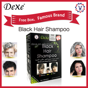 Tinte Orgánico Negro para el Cabello en Crema <span class=keywords><strong>sin</strong></span> Amoníaco, Directo de Fábrica DEXE, para Hombres y Mujeres, Cubre las Canas y el Cabello Blanco - Product Image 6