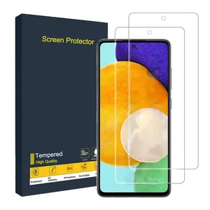 s9 flim ekran koruyucu Suppliers-Amazon 2021 yeni toptancılar 3 paketi orijinal 2.5d 9h sertlik toz geçirmez Anti şok Samsung S9 artı tam ekran koruyucu