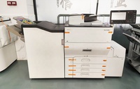 Используемый принтер RICOH PRO C5200 55-75ppm 1200x4800dpi, цветной копировальный аппарат CMYK со сканером, копировальный аппарат для офисной распечатки