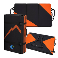 Tapis de protection pour l'escalade, tapis de chute pour l'escalade, pliable, mousse haute densité, extérieur/intérieur, portable, logo personnalisé OEM, vente en gros