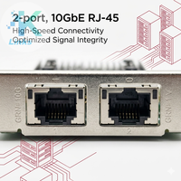 Carte d'interface réseau filaire BCM957416A4160C Broadcom P210TP, adaptateur Ethernet serveur double port 10GbE PCI Express 3.0x8 en stock
