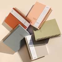 2024 A5 B5 cuir fil-O reliure luxe lin cahier planificateur Journal affaires cuir journal lin journaux personnalisé