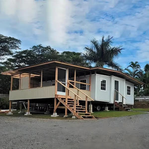 15ft x 20ft Extensible Plegable Tiny House Luxury 40ft Contenedor prefabricado portátil con panel sándwich para hoteles - Product Image 4