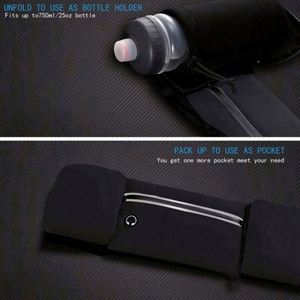 Porte-bouteille d'eau personnalisé, sac banane imperméable, léger, réglable, ceinture de course - Product Image 5