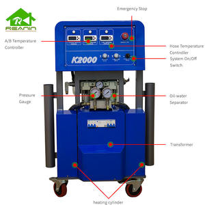 עבור רנין k2000 עבור גראקו באיכות פוליאוריטן קצף מכונת ספריי כולל משאבה למחסני מגורים קצף ריסוס - Product Image 4