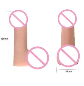 Protesi in Silicone Ultra Morbido da 4,9 Pollici per Uomini Trans, Accessorio per l'Affirmazione del <span class=keywords><strong>Genere</strong></span>, Vendita all'Ingrosso - Product Image 5