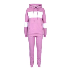 Ensemble de survêtement pour femmes, 2 pièces, survêtement OEM, avec logo personnalisé, vente en gros - Product Image 3