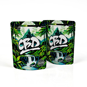 Tùy Chỉnh In Ăn Được Gummy Bao Bì Túi Nhựa Mùi Bằng Chứng Trẻ Em Kháng Mylar Túi Bao Bì Thực Phẩm 3.5G Thuốc Lá Túi - Product Image 2