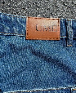 กางเกงยีนส์ขาสั้นสไตล์สตรีทแวร์ผู้ชาย แบบวินเทจฟอกสี ทรงแบ็กกี้ ขาตรง เอวสองชั้น ปักลายพิมพ์ กางเกงยีนส์ขาสั้นเดนิม - Product Image 5