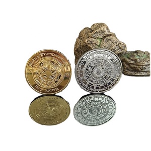 Juego <span class=keywords><strong>de</strong></span> 12 Monedas <span class=keywords><strong>de</strong></span> Constelaciones del Zodiaco - Monedas Coleccionables Bañadas en Oro, Arte Abstracto con Temática <span class=keywords><strong>de</strong></span> Amor y Deportes, Regalo <span class=keywords><strong>de</strong></span> Astrología para Hombres y Mujeres - Product Image 1