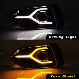 Feux de jour led DRL pour <span class=keywords><strong>Hyundai</strong></span> <span class=keywords><strong>Accent</strong></span> 2018 2019 2020 2021 <span class=keywords><strong>2022</strong></span> pare-chocs feux antibrouillard de conduite DRL feux clignotants ambrés - Product Image 5