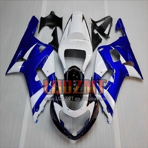 Cuerpo de inyección para SUZUKI 2017 GSXR 600 <span class=keywords><strong>750</strong></span> K1 GSXR600 01 02 03 135No.4 plata negro GSXR-600 GSXR750 <span class=keywords><strong>2001</strong></span> 2002 2003 Carenado - Product Image 6