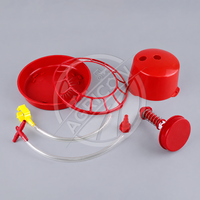 Nouvelle abreuvoir automatique Plasson Bell pour volailles, poulets de chair, poules pondeuses, canards, oies, dindes, petites, moyennes et grandes tailles, en plastique, certifiée CE