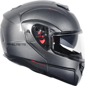 Casco Integral Modular Unisex MTHELMETS para Todas las Estaciones, Cierre Rápido ABS, Nuevo, Homologado ECE/CCC, ATOM SV Racing Cruising - Product Image 2