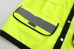 เสื้อกั๊กนิรภัยแอนซี่เสื้อกั๊กสำหรับงานหนักชุดทำงานก่อสร้างปรับแต่งโลโก้ได้ - Product Image 5