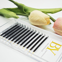 Professionnel Avancé 5D Flora 1st Auto Blossom Mat Wet Look 0.07mm Épaisseur Cachemire Velours Cils Extensions De Cils Naturels