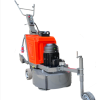 Ponceuse-polisseuse manuelle pour sols en terrazzo époxy et béton, idéale pour la rénovation et le ponçage et le polissage de surfaces, avec garantie d'un an