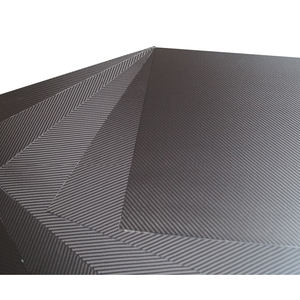 Plaque de formage en fibre de carbone mate unie sergé noir 5mm 15mm 30mm pour pièces de drone et de voiture - Product Image 3