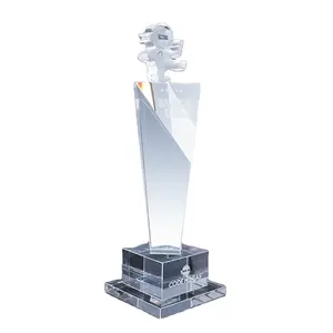 Factory OEM A-grade K9 Custom Crystal Trophy Awards With Logo