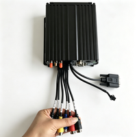 Grabador de Video para Vehículos MDVR de 4 Canales con Gestión de Archivos Encriptados, 4G, GPS, ADAS, DSM, BSD Opcional, 1080P H.265 para Camiones/Autobuses, 1 Año